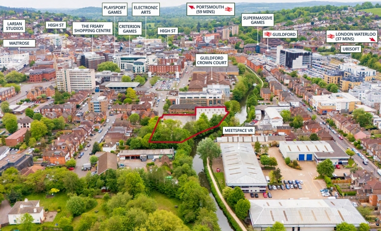 Waterside, Leas Road, Guildford, Surrey GU1 4QT